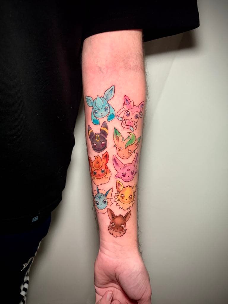 Tatouage pokemon par littlekowicz
