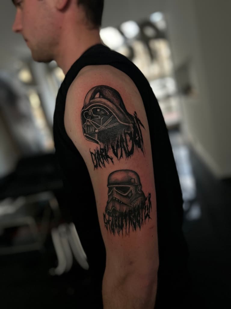 Tatouage star wars par holy cat